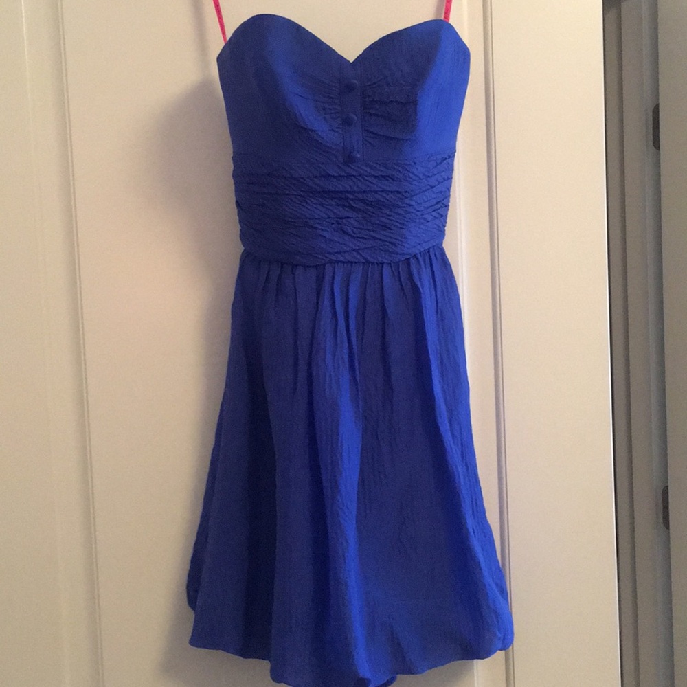 Royal blue Betsey Johnson dress